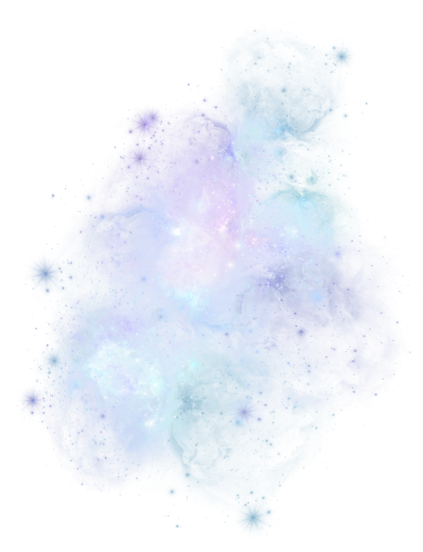 Watercolor Galaxy Element