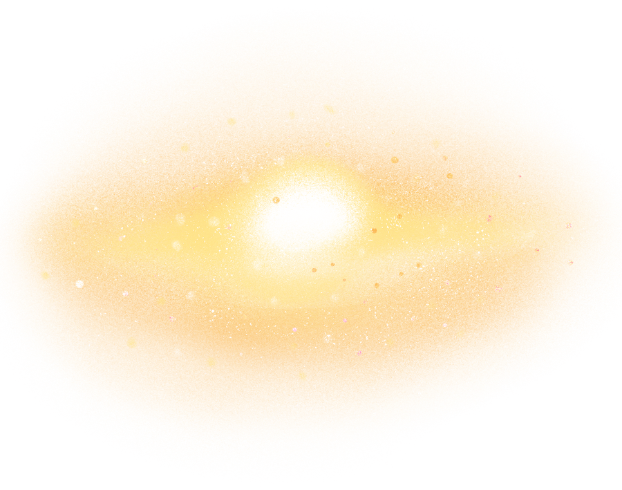 Painterly Textured Semi Realistic Lenticular Galaxy